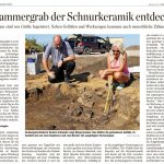 2023-09-16 Kammergrab der Schnurkeramik in Schlossvippach entdeckt