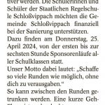 2024-03-21 Sponsorenlauf für den Sportplatz Schloßvippach