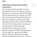 2025-07-21 mdr Kleinprojekte werden unterstützt
